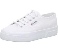 Superga Unisex 2740 Platform Oxford-Schuh, Weiß, 37.5 EU