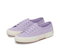 SUPERGA Unisex 2750-Baumwolle Classic Niedrige Turnschuhe, Violet Lila F Avori, 35 EU