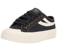 SUPERGA Unisex 2790 Klingen Oxford-Schuh, Black White Elfenbein, 35 EU