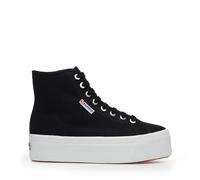 Sneaker Superga 2708 Hi Top Black White Damen-Schuhgröße 39