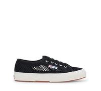 Superga Unisex-Erwachsene 2750 Mesh-Sneaker, Schwarz, 6 Women/4.5 Men