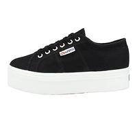 Superga Sportschuh 2790 Cotw Linea Up and Down S9111LW Unisex Plateau Schwarz Größe 38
