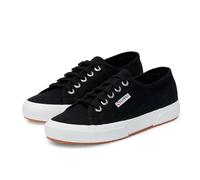 Superga Unisex-Erwachsene Classic Sneaker Low-Top 2750 Cotu Classic, Schwarz (F83), 45 (Herstellergröße: 10.5)
