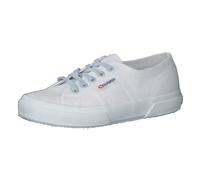 Superga Unisex Leinenschuhe Cotcontrastu S00GWR0-A0A 36 White-Blue Lt Crysta