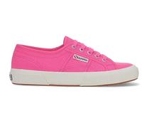 Superga - Womens 2750 Cotu Canvas Sneakers, Color Neon Pink/Favorio, Size: 5.5 M US Mens/7 M US Womens