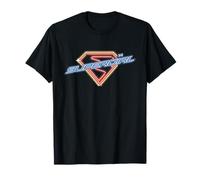 Supergirl 2026 Neon Glow Shield T-Shirt