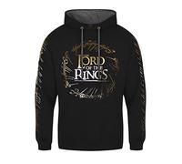 Call Of Duty Kapuzenpullover Der Herr der Ringe – Goldfolien-Logo, Schwarz M