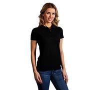 E4005F Promodoro Damen Superior Polo Kurzarm Black L