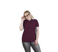 Superior Poloshirt Plus Size Damen, Burgund, XXXL