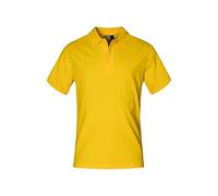 Superior Poloshirt Plus Size Herren, Gelb, 5XL