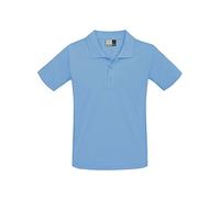 Superior Poloshirt Plus Size Herren, Hellgrau-Melange, 4XL