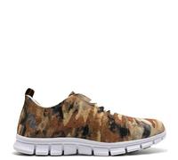Superleichter, veganer Sneaker "thies ® PET Camo" aus recycelten Flaschen, flexibel und bequem camo brown (braun) 39