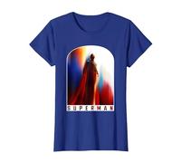 Superman (2025 Movie) Look Up Poster T-Shirt, Damen, Königsblau, M