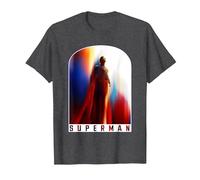 Superman (2025 Movie) Look Up Poster T-Shirt, Herren, Anthrazit Meliert, 3XL