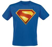 Superman 2025 - Superman Gleaming Logo T-Shirt blau in 3XL