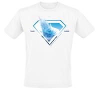 Superman 2025 - Superman Logo Svalbard Take Me Home T-Shirt weiß in 3XL
