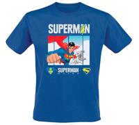 Superman 2025 - Superman Look Up T-Shirt blau in XL