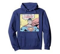 Superman Bad Guys Get Coal Pullover Hoodie