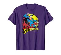 Superman Big Blue T-Shirt, Herren, Violett, L