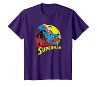 Superman Big Blue T-Shirt, Kinder, Violett, 98