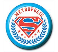 Superman - Button Badge - Metropolis
