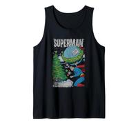 Superman Christmas Around The World Tank Top