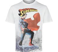Superman Daily Planet T-Shirt weiß in XL