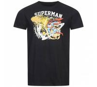 SUPERMAN DC COMICS Universe Herren T-Shirt FBMTS825BLK M