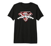Superman Flying Broken Shield Premium T-Shirt
