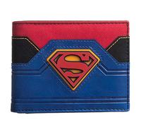 Superman-Geldbörse mit Gummiabzeichen