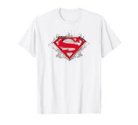 Superman Hastily Drawn Shield T Shirt T-Shirt