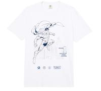 Superman Kinder-Superheld mit Umhang, Daily Planet DC Comic-Trend Comfort Colors Adult Heavyweight T-Shirt