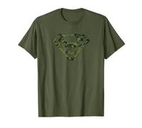 Superman Marine Camo Shield T Shirt T-Shirt