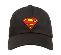 Superman Metal-Kids - Logo Cap schwarz