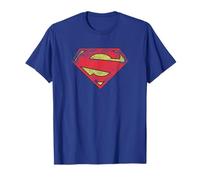 Superman New 52 Distressed Shield T Shirt T-Shirt