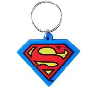 Pyramid International Schlüsselanhänger Superman (DC Comics) Shield Gummi 6,4 cm Rot