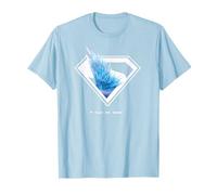 Superman T-Shirt Fortress of Solitude Shield (2025 Movie) - Unisex, Blau, S