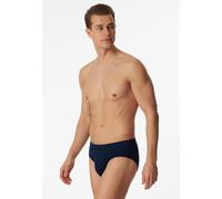 Schiesser Herren 3 Pack Unterwäsche Mit Weichem Bund Bio Baumwolle - 95/5 Organic Slip, Dunkelblau_179572, L EU