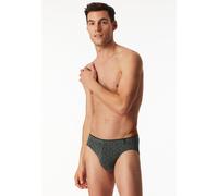 Supermini Slip gemustert dunkelgrün - Long Life Soft 6