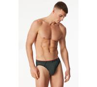 Supermini Slip Organic Cotton gemustert dunkelgrün - 95/5 7