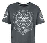 Supernatural Moons and Salt Circles T-Shirt grau in XL