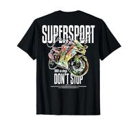 Supersport Bike Rennmotorrad Rennsport backprint Motorrad T-Shirt