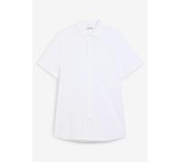 Superstretch-Kurzarmhemd aus Piqué, Slim Fit 41/42 (L)