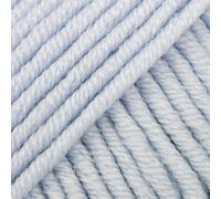 Superwash Merinowolle, Drops Big Merino, 4 oder Medium, Aran-Gewicht, 50 g Knäuel, 80 m, 23 Uni Eisblau