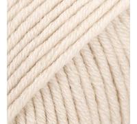 Superwash Merinowolle, Drops Big Merino, 4 oder Medium, Aran-Gewicht, 50 g Knäuel, 80 Meter (24 Hellbeige)