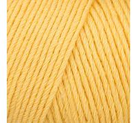 Superwash Merinowolle und Baumwollgarn zum Stricken und Häkeln, 4 oder Medium, Kammgarn, DK Gewicht, Tropfen Cotton Merino, 51 g, 120 Yards pro Knäuel (17 Vanille)