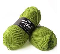 Drops Fabel Uni Colour 112 Apple Green Strickgarn