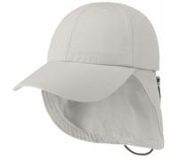 Supplex Cap mit Nackenschutz by Lipodo hellgrau XL (59-60 cm)