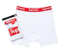Supreme Hanes Boxer Briefs (4 Pack) White S