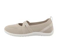 Sneaker Ballerinas KAPPA "LINN", Damen, Gr. 37, beige, Synthetik, Schuhe, Sommerschuhe, Freizeitschuh, Halbschuh, Slipper (16406259-37) beige